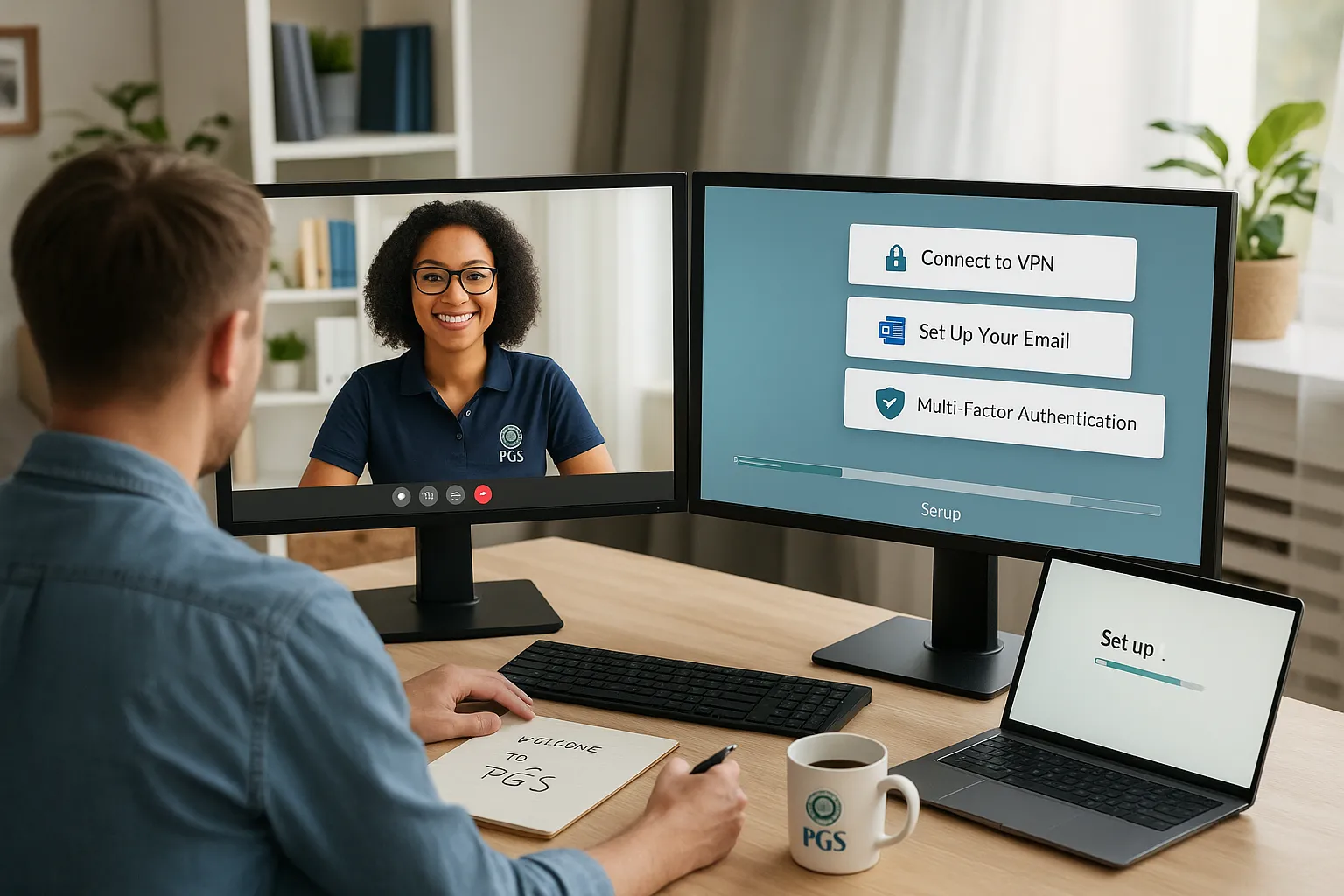 PGS remote employee service