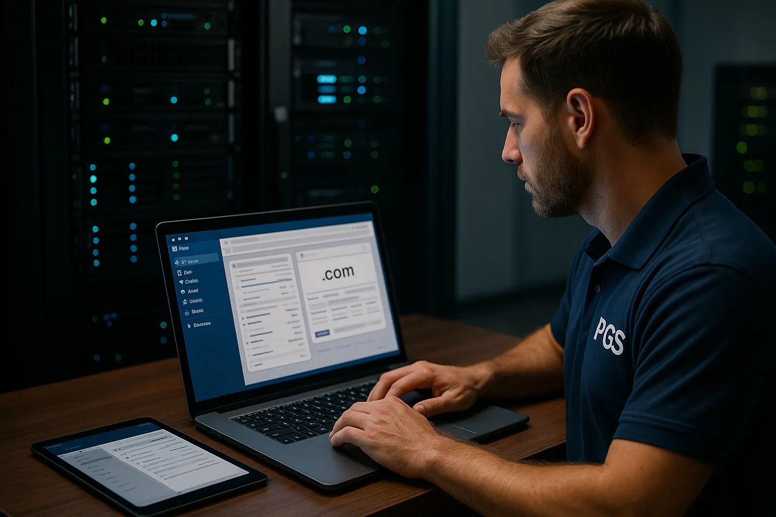 PGS web hosting services