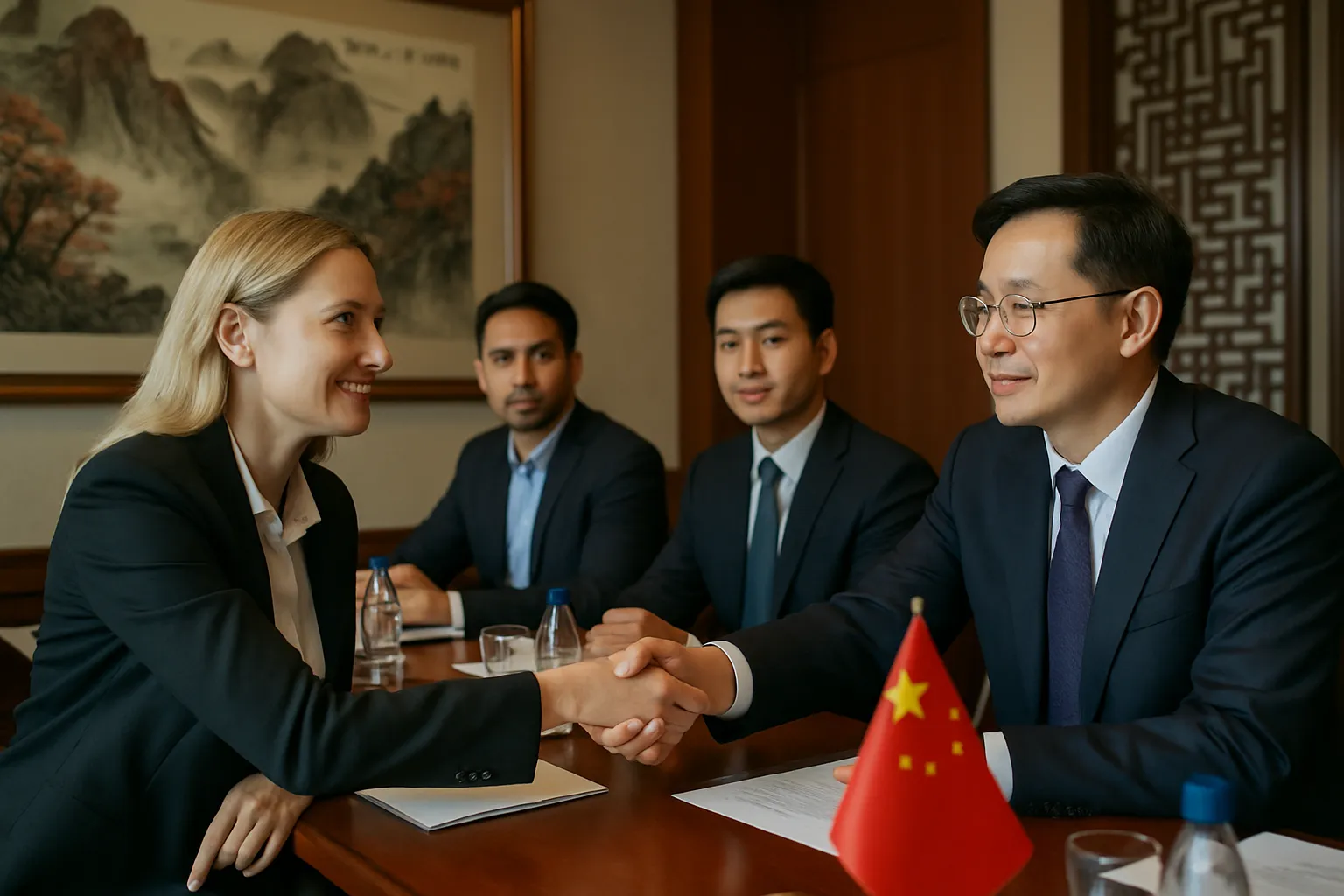 China meeting respect